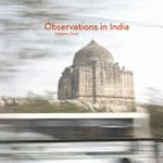 Observations in India / Umberto Dindo
