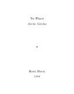 Arctic circles; [To place - Island, Vol. 7] / Roni Horn
