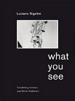 What you see / Luciano Rigolini ; [text: Peter Pfrunder]